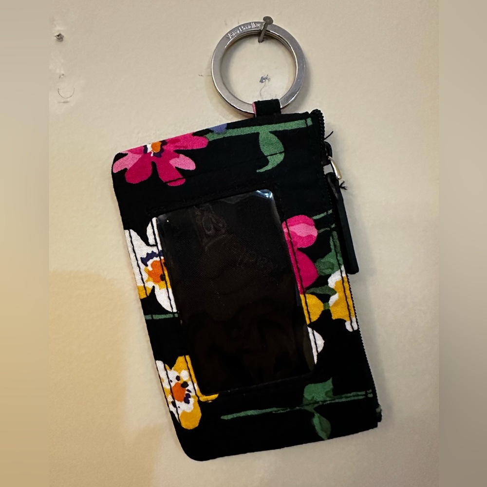 Vera Bradley, Zip ID Case in Wildflower Garden pattern, never used.